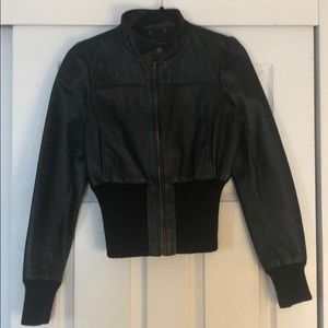 GUESS leather jacket 😎